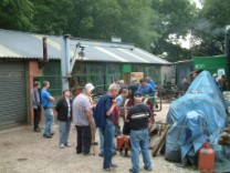 Saturday night at the museum following 1000 Engines Rally